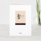 第16素晴らしいお祝いのための誕生日の女の子の店 カード (裏面)