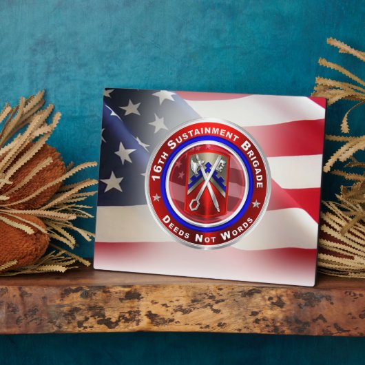 第16維持旅団 フォトプラーク (側面)