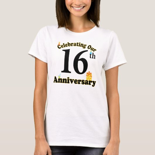 第16記念日 Tシャツ (正面)