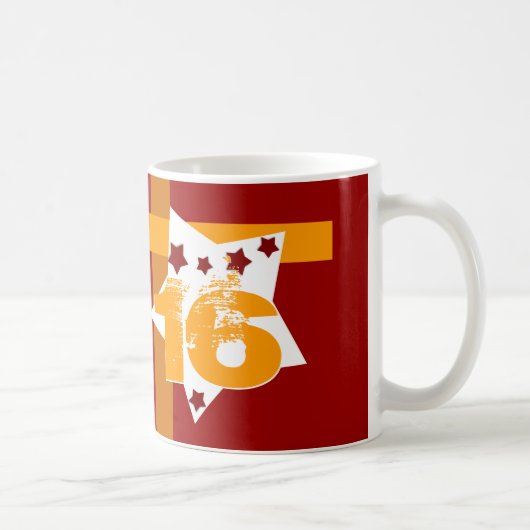 第16誕生日か年の星V09 コーヒーマグカップ (右)