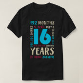 第16誕生日シャツキッズギフト16歳の男の子ギル Tシャツ (デザイン正面)