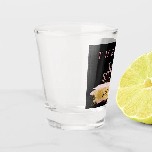 第16誕生日パーソナライズされたショットグラス ショットグラス (左)