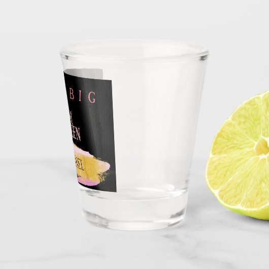 第16誕生日パーソナライズされたショットグラス ショットグラス (右)