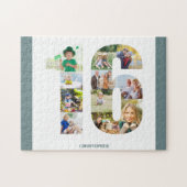 第16誕生日フォトコラージュ第16回記念 ジグソーパズル (横)