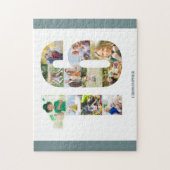 第16誕生日フォトコラージュ第16回記念 ジグソーパズル (縦)