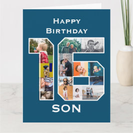 第16誕生日フォト・カード カード