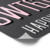 第16誕生日ライセンスプレートポスター、新しいドライバ ポスター (角)