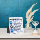 第16誕生日歌碑 フォトプラーク (インサイチュ)