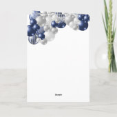 第16誕生日海軍特殊気球 カード (裏面)