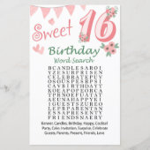 第16誕生日語検索ゲーム (正面)