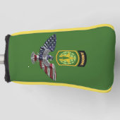 第16軍隊警察旅団空挺部隊 ゴルフヘッドカバー (正面)