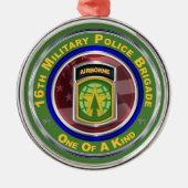 第16軍隊警察隊記念 メタルオーナメント (正面)