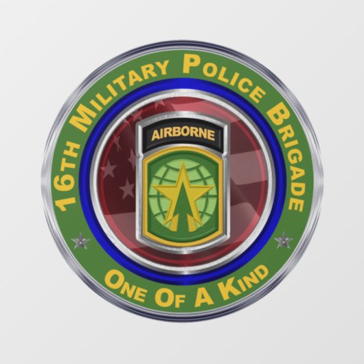 第16軍隊警察隊 ウィンドウサイン (シート)