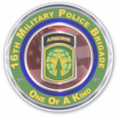 第16軍隊警察隊 シール (正面)