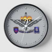 第160期特別作戦航空連隊SOAR 壁時計 (正面)