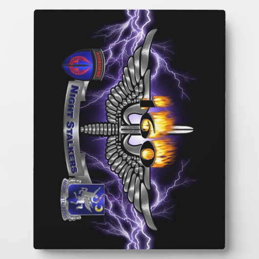 第160期特殊作戦航空夜間ストーカー フォトプラーク (正面)