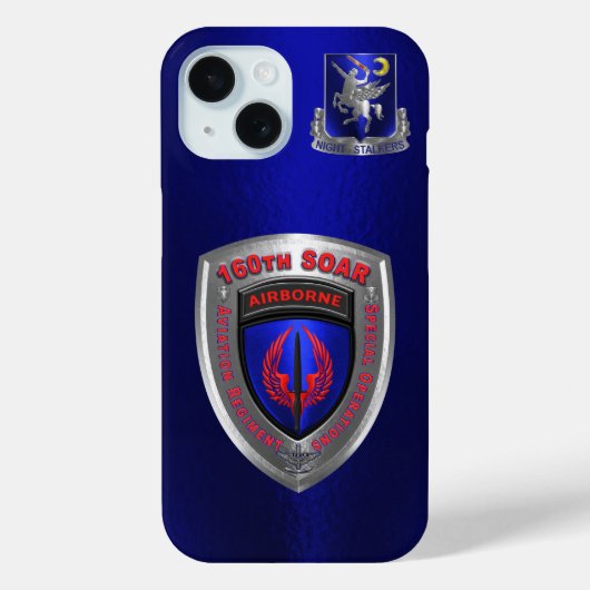 第160特殊作戦航空連隊 SOAR Case-Mate iPhoneケース (裏面)