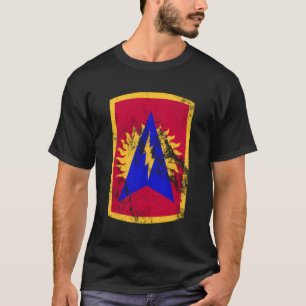 第164航空防衛照明旅団パッチ164Th Ada Tシャツ