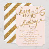 第16Sweet sixteen第16回バースデーパーティーチケット 招待状 (正面/裏面)