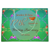 第17回カーネリ結婚ア記念日抱き枕 ラージペーパーバッグ (正面)