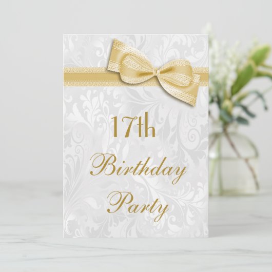 第17回誕生日パーティーダマスフェイククとボウ 招待状 (スタンド正面)