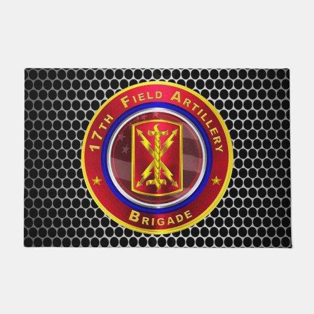 第17回野砲兵旅団「サンダーボルト」 ドアマット (正面)