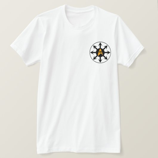 第17旅団SFMCカオスロゴTシャツ Tシャツ (デザイン正面)
