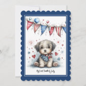 第17月4日子犬 案内状 (裏面)