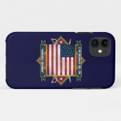第17期ミシガン州ボランティア歩兵 Case-Mate iPhoneケース (裏面(横))