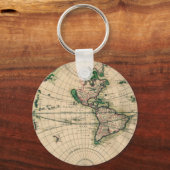 第17期新世界地図 キーホルダー (正面)