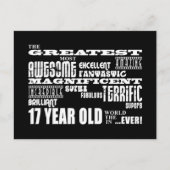 第17期誕生素晴らし日会17歳 インビテーションポストカード (正面)