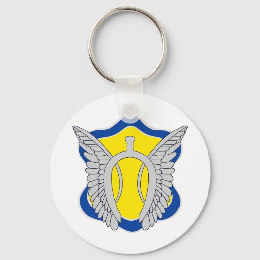 第17期騎兵連隊カラーパッチ キーホルダー (正面)