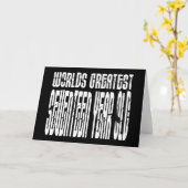 第17誕生日の世界のすばらしい17歳児 カード (黄色い花)