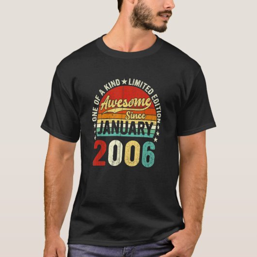 第17誕生日メンズヴィンテージ2006年1月 Tシャツ (正面)