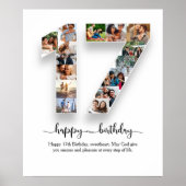 第17誕生日写真集ポスター ポスター (正面)
