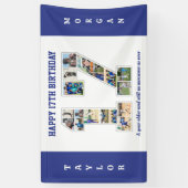 第17誕生日周年記念17写真集 横断幕 (縦)