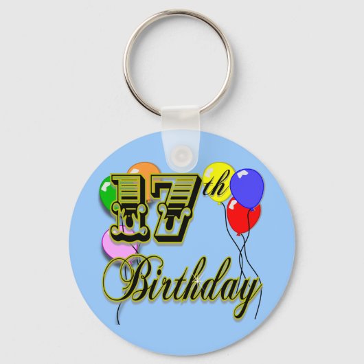 第17誕生日商品 キーホルダー (正面)