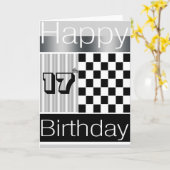 第17誕生日 カード (黄色い花)