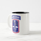 第172空挺Tシャツ隊 ツートーンマグカップ (正面左)