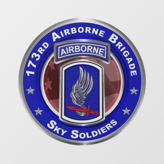 第173旅団 ウィンドウサイン (シート)