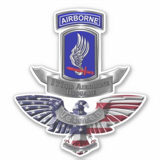 第173旅団 シール (正面)