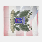 第173旅団 フリースブランケット (正面(横))