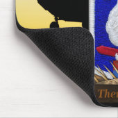 第173空挺型ベトナム戦争ベット マウスパッド (コーナー)