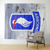 第173空挺師団（スカイ・ソルジャーズ）写真用背景 タペストリー (インサイチュ(横))