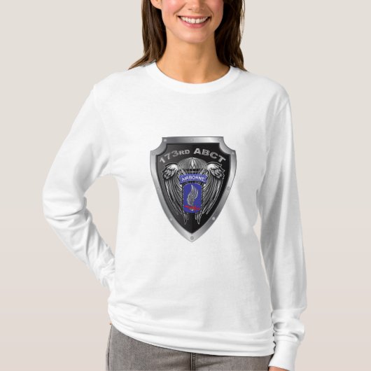 第173空挺旅団の戦闘チームのために Tシャツ (正面)