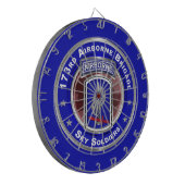 第173空挺旅団の戦闘チーム ダーツボード (正面左)