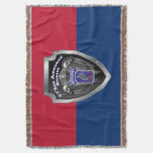 第173空挺旅団シーカスタマイズルドデザイン スローブランケット (正面縦)