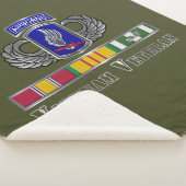 第173空挺旅団ベトナム退役軍人 シェルパブランケット (3/4)