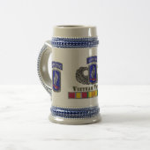 第173空挺旅団ベトナム退役軍人 ビールジョッキ (正面左)