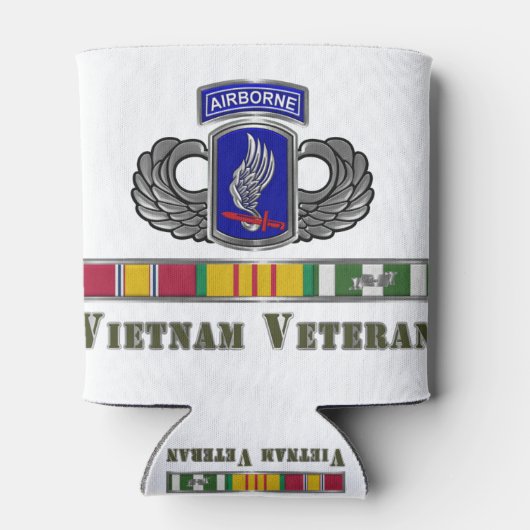 第173空挺旅団ベトナム退役軍人 缶クーラー (裏面)